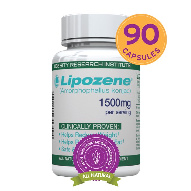 Lipozene Green All Natural Appetite Suppressant Weight Loss Pills