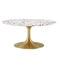 thumbnail image 1 of Lippa 36" Round Terrazzo Coffee Table, 1 of 6
