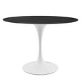 thumbnail image 1 of Lippa 42" Oval Artificial Marble Dining Table, 1 of 6