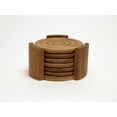 thumbnail image 1 of Lipper Bamboo Coaster Set (7 Pieces), 1 of 3