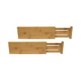 thumbnail image 1 of Lipper Bamboo Dresser Drawer Dividers, Set of 2, Wood, 1 of 9