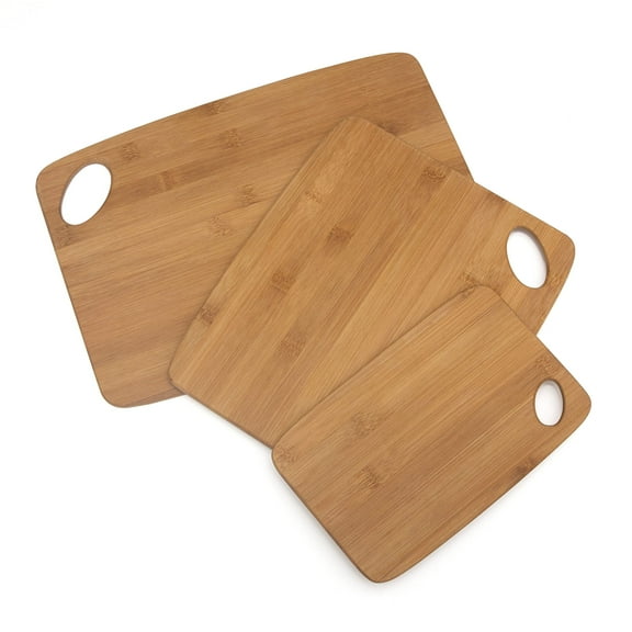 Lipper Bamboo Thin Cutting Board w/ Oval hole in corner