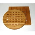 thumbnail image 1 of Lipper Bamboo Trivet Set (2 Pieces), 1 of 2