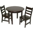 thumbnail image 1 of Lipper Child's Round Table with Shelf & 2 Chair Set, Multiple Colors, 1 of 6