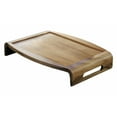 thumbnail image 1 of Lipper International 1164 Acacia Collection Oversized Reversible Wood Serving Tray, 1 of 6