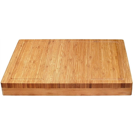 Lipper International 8830 Bamboo Over The Edge of Counter Cutting Board