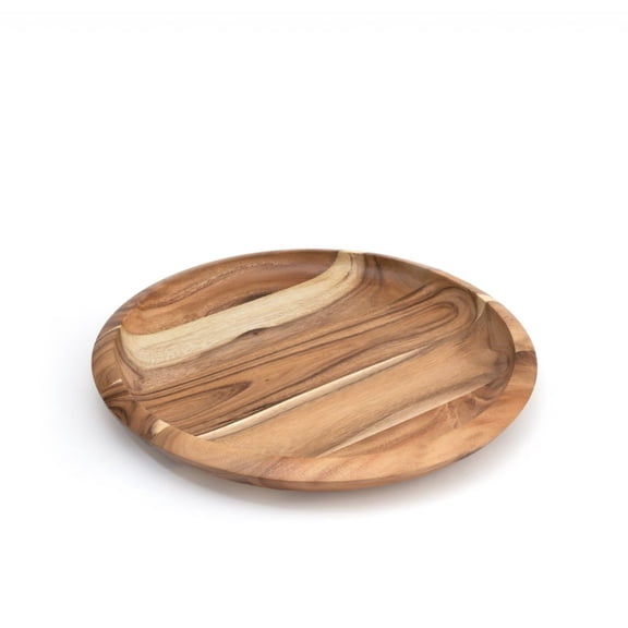 Lipper International Acacia Wood Grand Centerpiece Platter for Snacks Serving and Decor