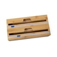 thumbnail image 1 of Lipper International Bamboo 2-In-1 Wrap Dispenser With Cutter, 1 of 8