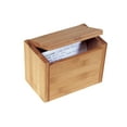 thumbnail image 1 of Lipper International Bamboo Recipe Box, Brown, 1 of 2