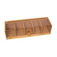 thumbnail image 1 of Lipper International  Bamboo Tea Box with Acrylic Cover, 1 of 1