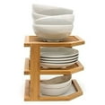 thumbnail image 1 of Bamboo 3 Tier Corner Shelf, 1 of 8