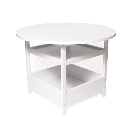 Lipper International Kids Activity Table, White