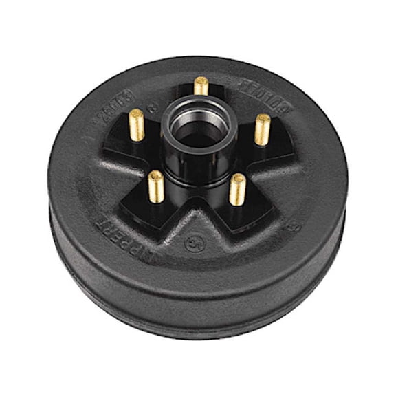 Lippert 10" Brake Hub with Bearing Cone Kit - 3500LB Capacity, 1/2" Stud - MPN 814210