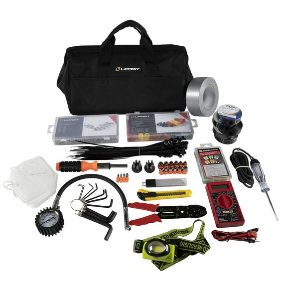 Lippert RV Toolkit - 15 Essential Tools Parts with Carry Bag (MPN: 2022000853)
