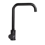 Lippert Components 2021090597 Faucet Flow Max Single Piece Deck Mount Black