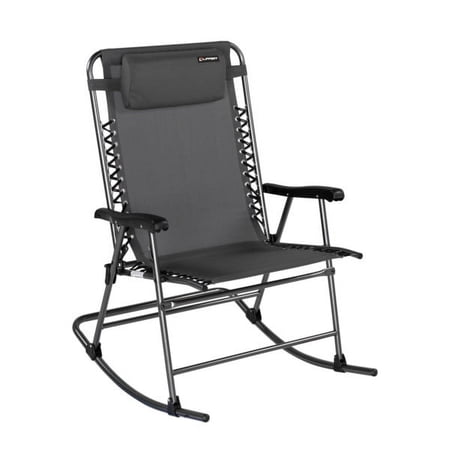 Lippert 2021123283 Stargazer Outdoor Rocking Chair Dark Gray