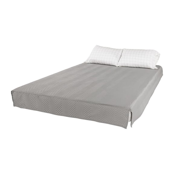 Lippert 2022107821 Thomas Payne Easy Zzzs RV Bedding Set - Narrow King, Grey