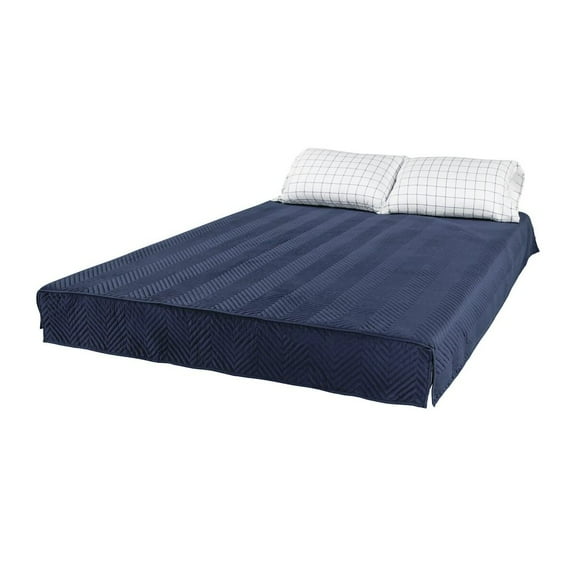 Lippert 2022107824 Thomas Payne Easy Zzzs RV Bedding Set - Short Queen, Navy