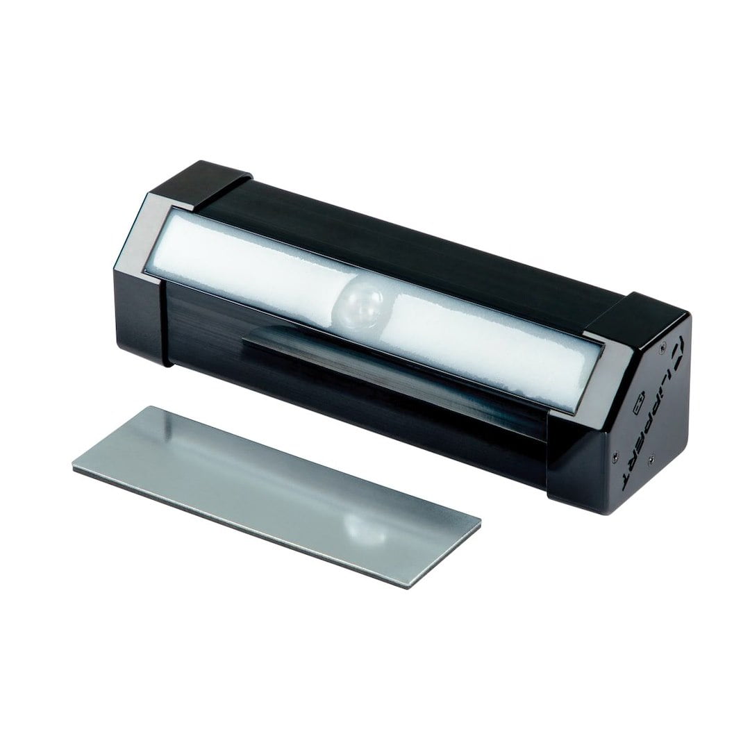Black Wireless Motion-Activated LED RV Step Light