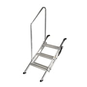 Lippert 2023024501 Victory Step Toy Hauler & RV Patio Steps with Entry Assist Handrail - Quad