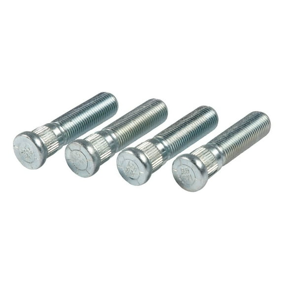 Lippert 2023134014 Wheel Lug Stud - 9/16"-18 x 2.31", Zinc, Pack of 4