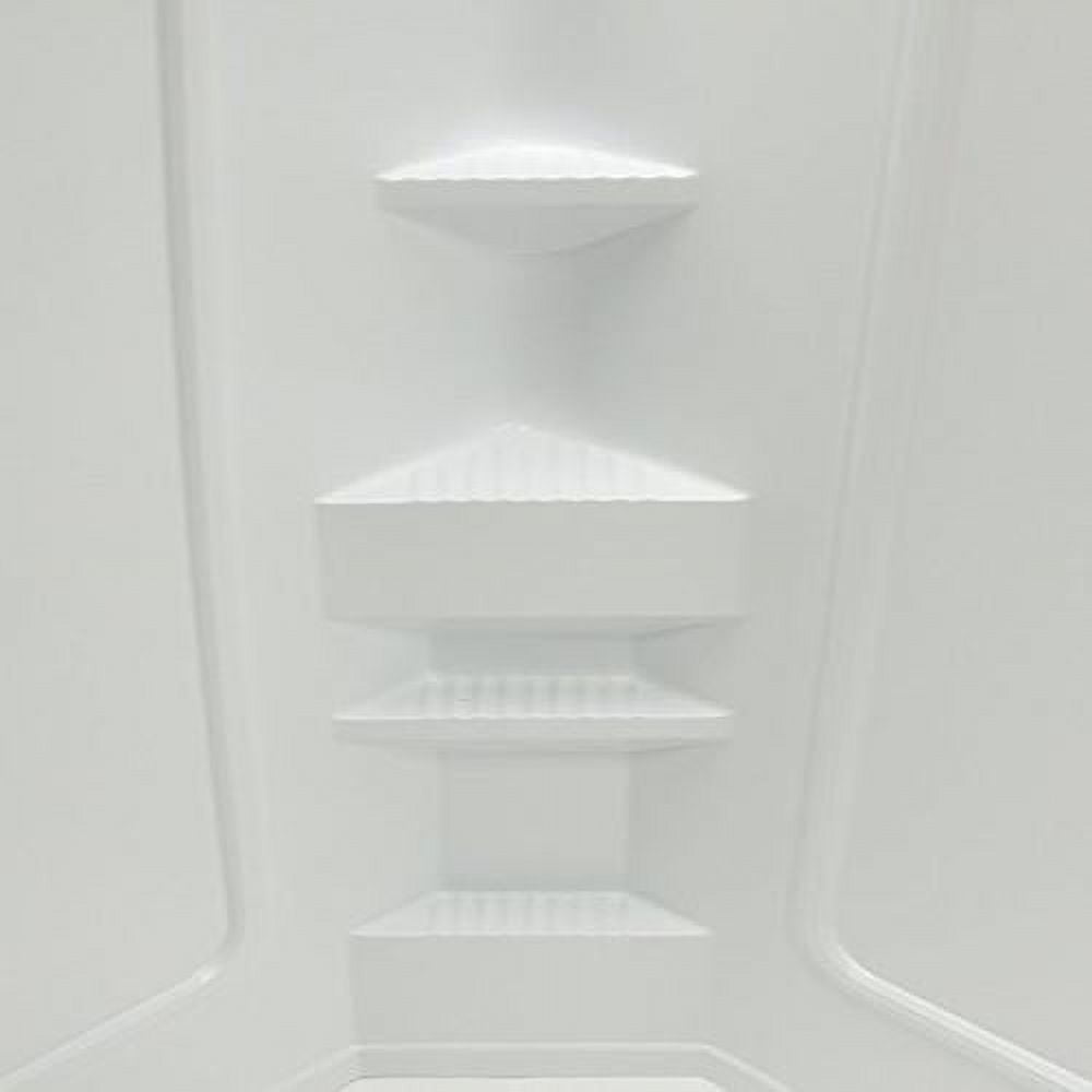Lippert 210324 Better Bath 32" x 32" x 68" Neo Angle RV Shower Surround