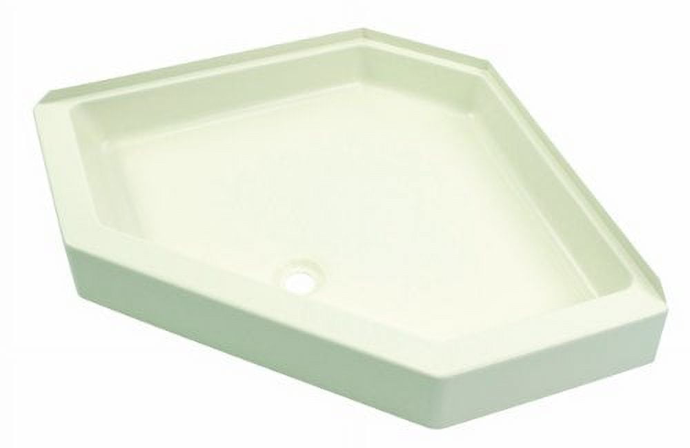 Lippert 301241 Better Bath 34" x 34" Neo Angle RV Shower Pan Center