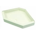 Lippert 301241 Better Bath 34" x 34" Neo Angle RV Shower Pan Center
