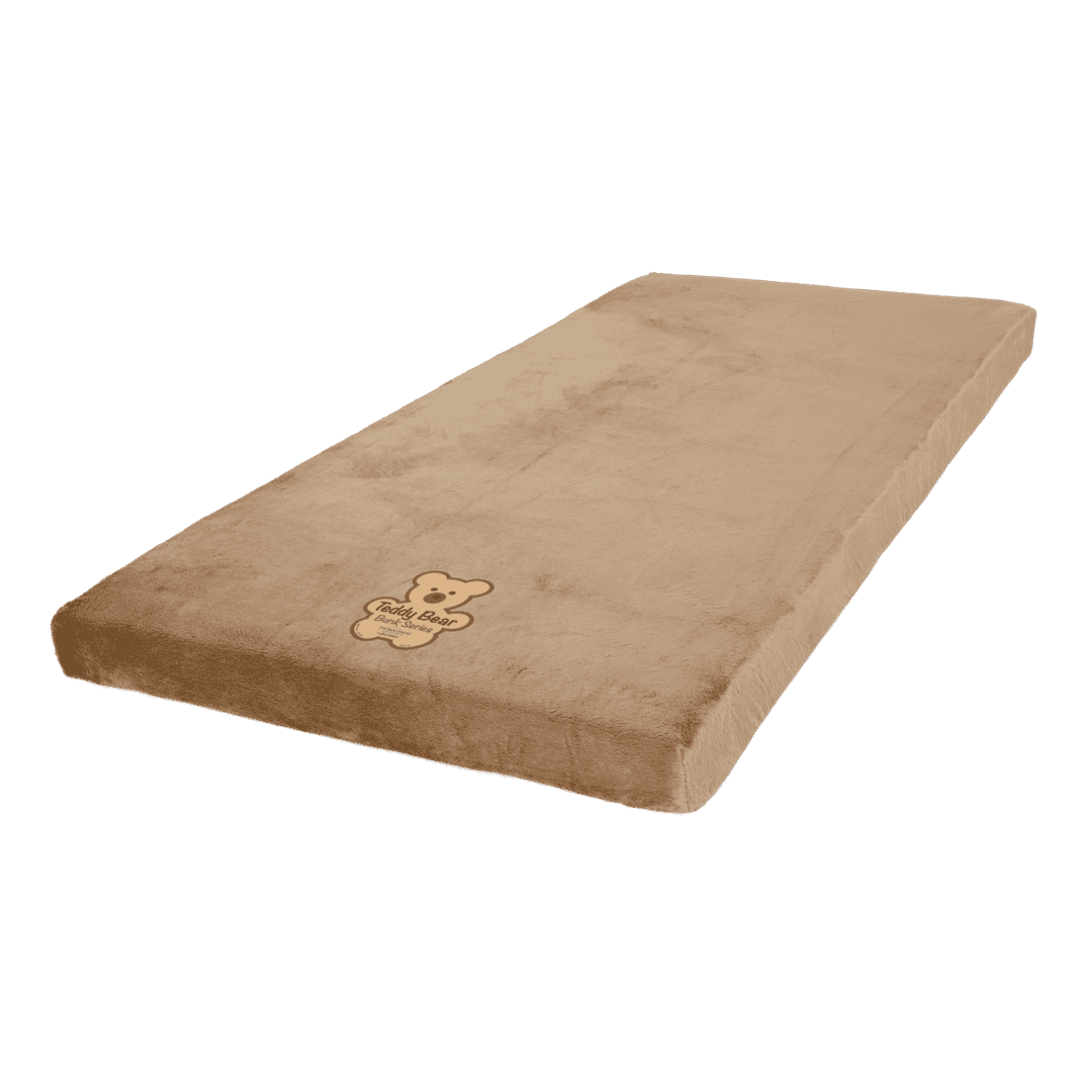Lippert 375995 Teddy Bear Bunk Mattress 28" x 74" x 3", Tan