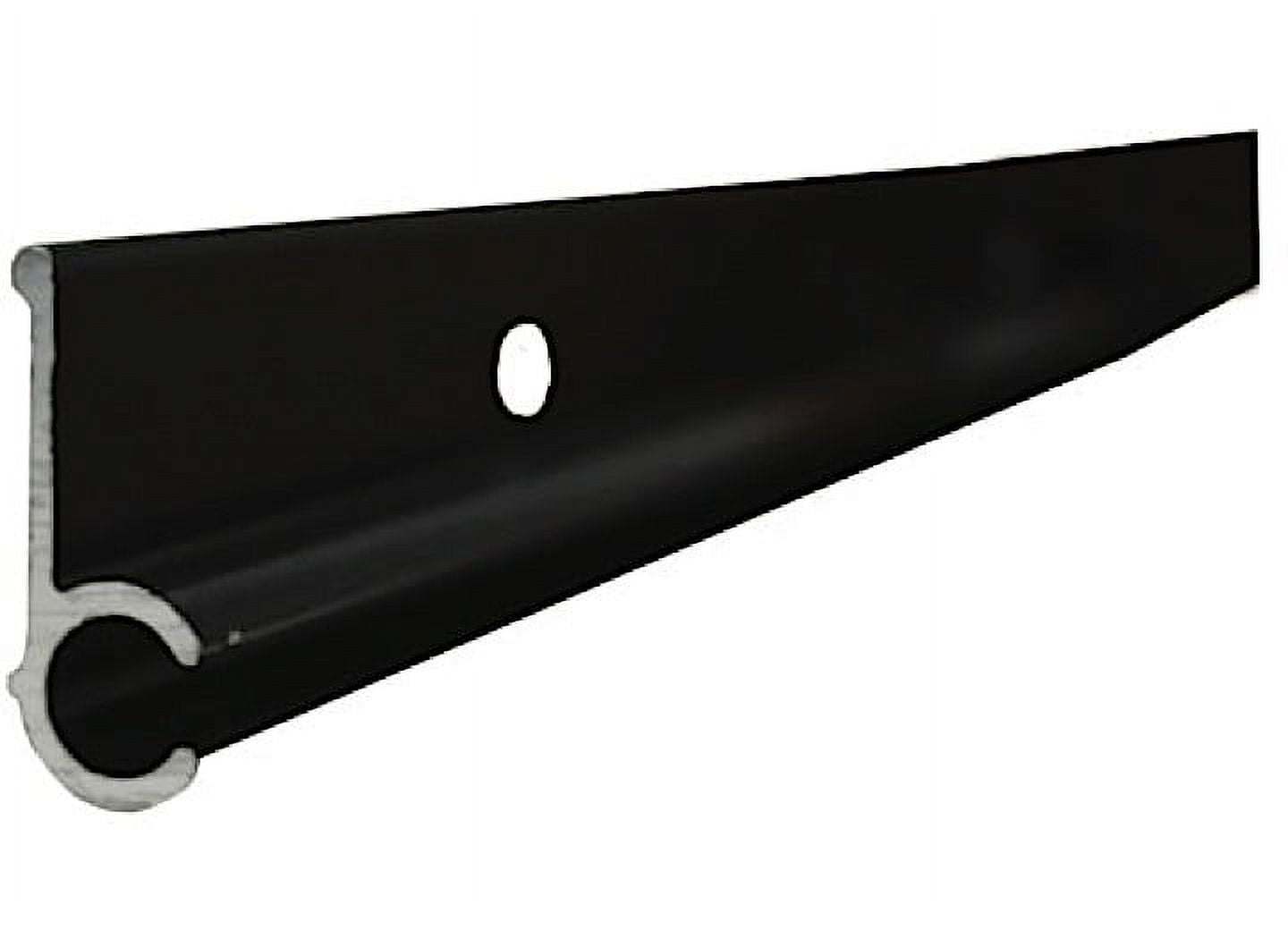 Lippert 716823 Solera Awning J-Rail; 8' - Black (5-Pack)