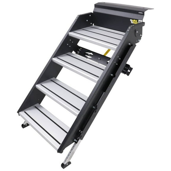 Lippert 791574 26" SolidStep Premium Quad for Entry Widths 25" to 28.9" 2018 Chevrolet Silverado 1500