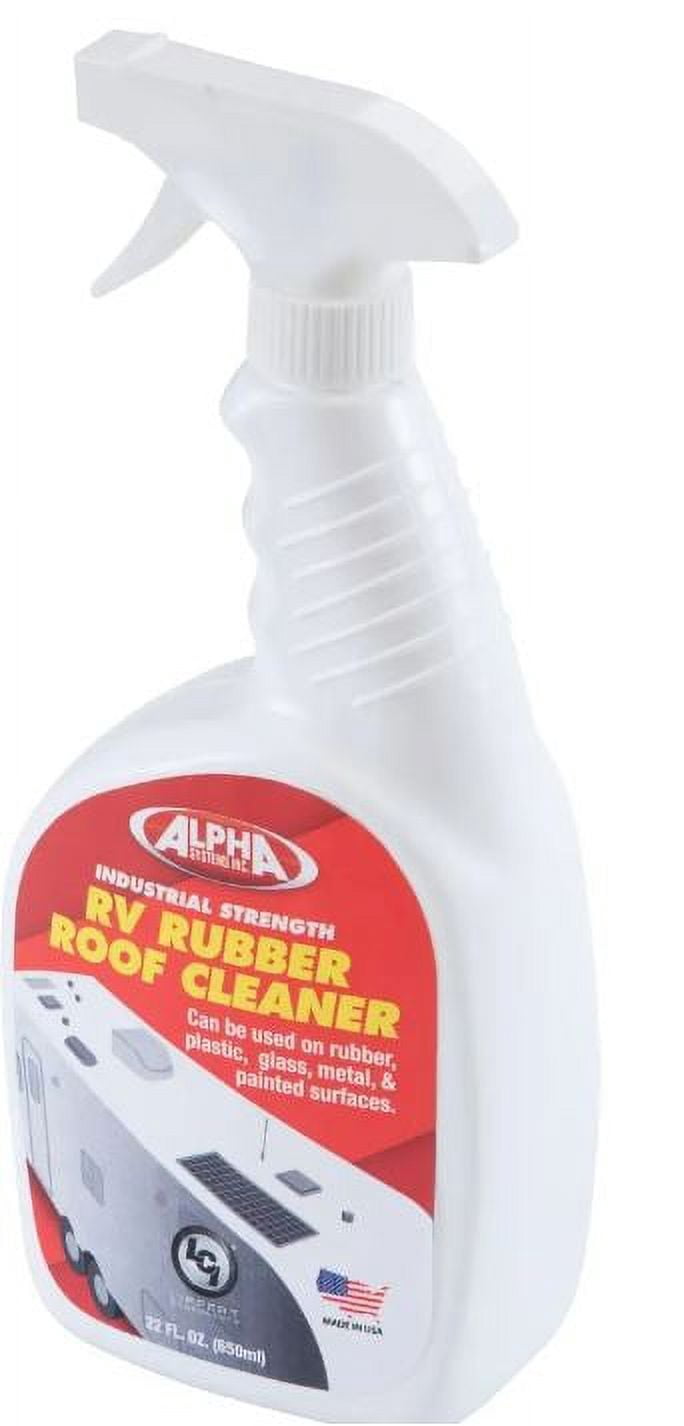 Lippert 862414 Alpha Systems RV Rubber Roof Cleaner, 22 oz.