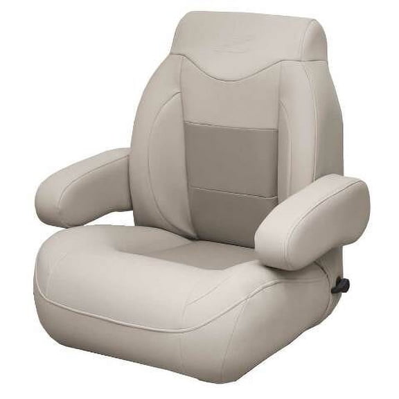 Lippert Boat Helm Seat LX909 | Reclining Low Back Gray