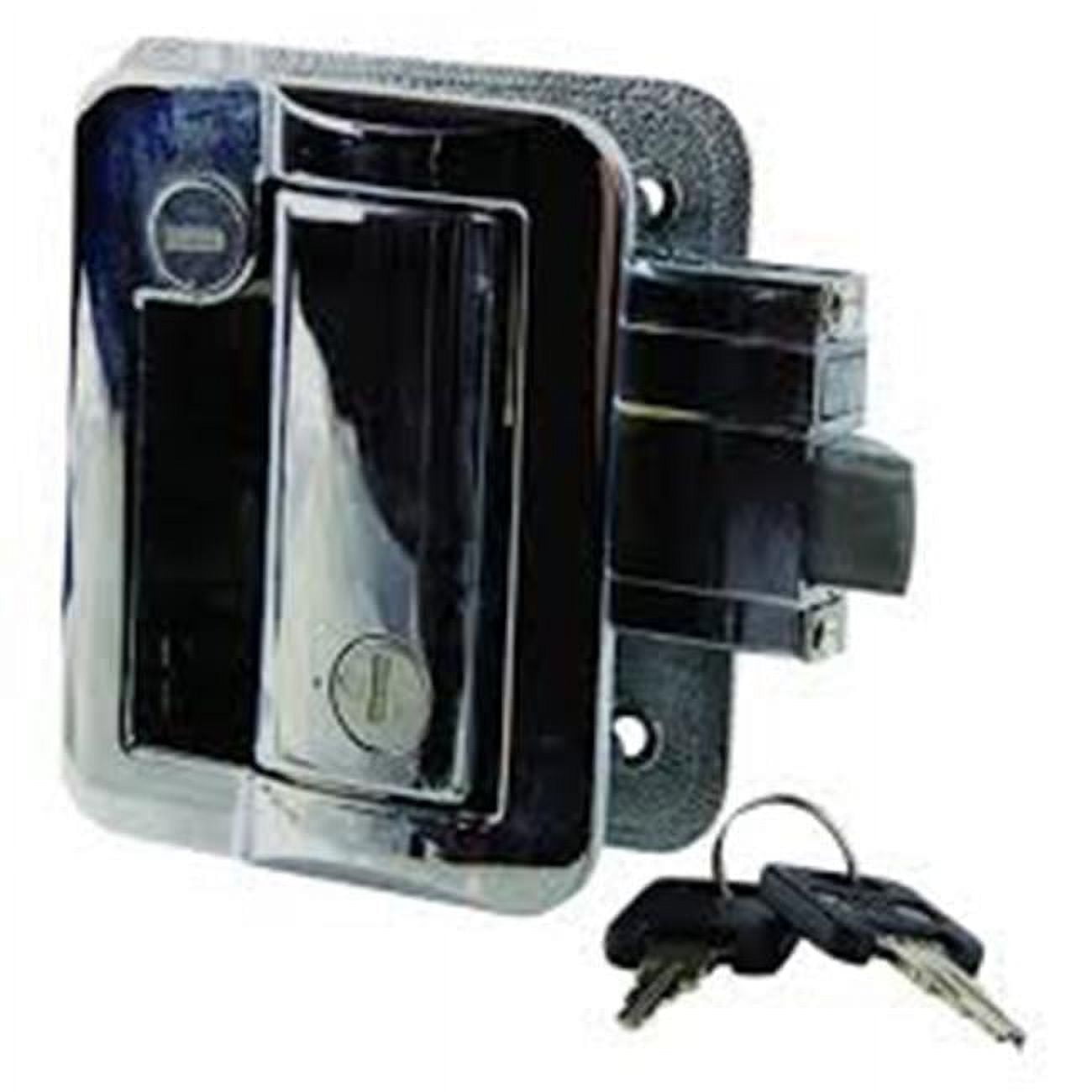 Lippert Component M6V-346692 Entry Door Chrome Global Latch Kit