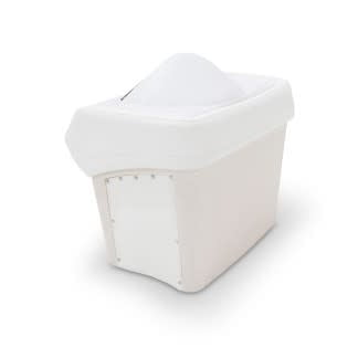 Lippert Components 674646 34 in. Pontoon Furn Helm Stand, White
