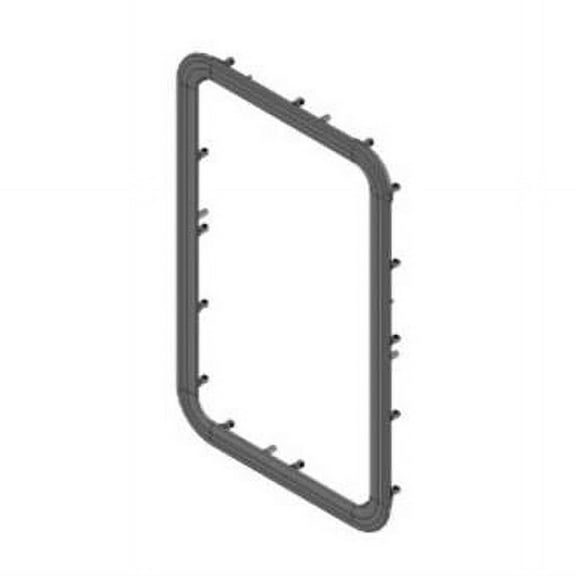 Lippert Components 711862 Low Profile Window Frame with Seal, Black