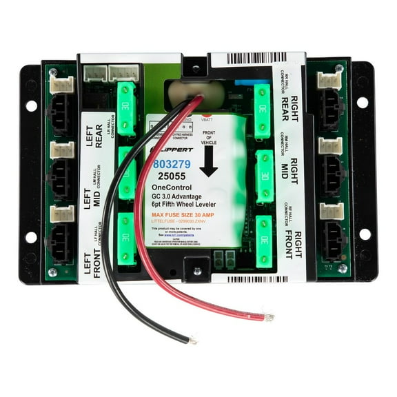 Lippert Components 803279 22284MYRV 3.0 Replacement Control Module for Lippert Ground Control Leveling System