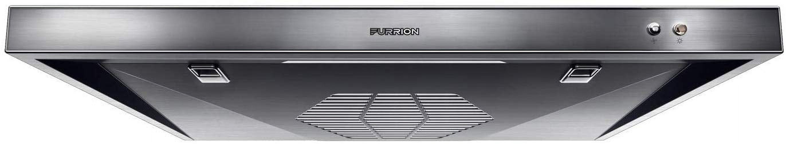 12V Range Hood Ductless Black