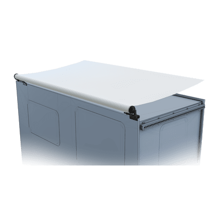 Lippert Components Solera White Slider Awning with White Weatherguard