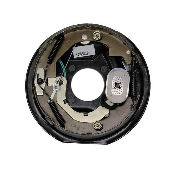 Lippert Components 298275; 12'' X 2'' Electric Trailer Brake Assembly; 5-Bolt; 5,200-8,000-lb. Hybrid Axles; Left (Driver) Side