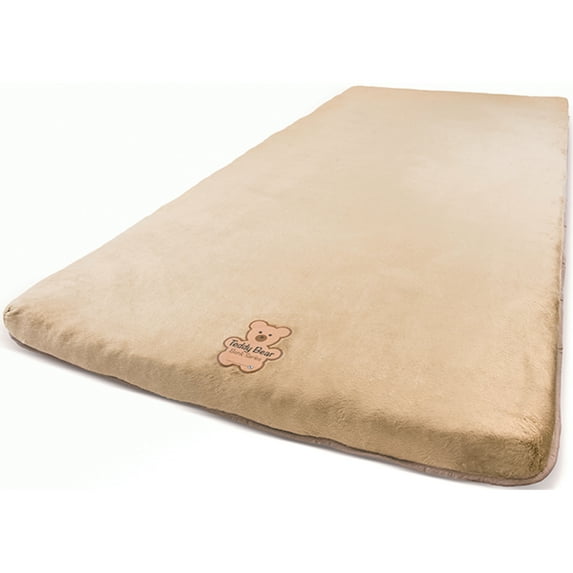 Lippert Teddy Bear RV Bunk Bed Sheet, Tan, 4"D x 50"W x 74"L