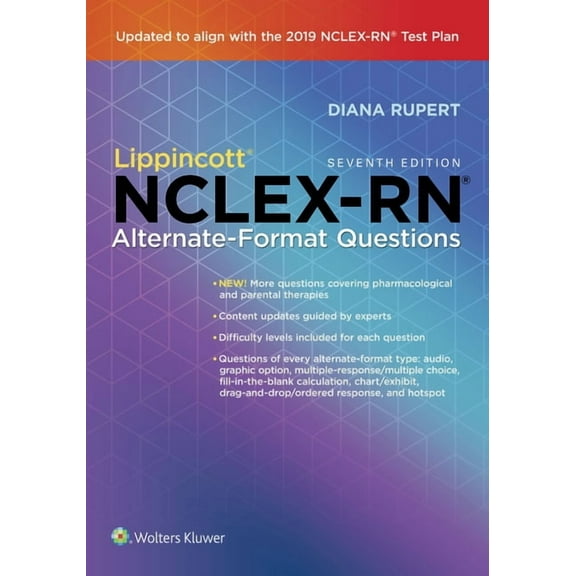 Pre-Owned Lippincott Nclex-RN Alternate-Format Questions, (Paperback)