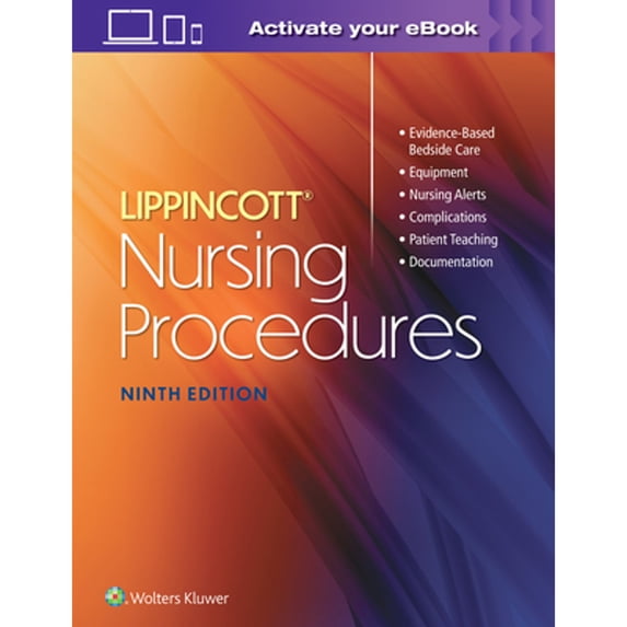 Pre-Owned Lippincott Nursing Procedures, 9781975178581, 1975178580, Paperback, Ninth, North American edition