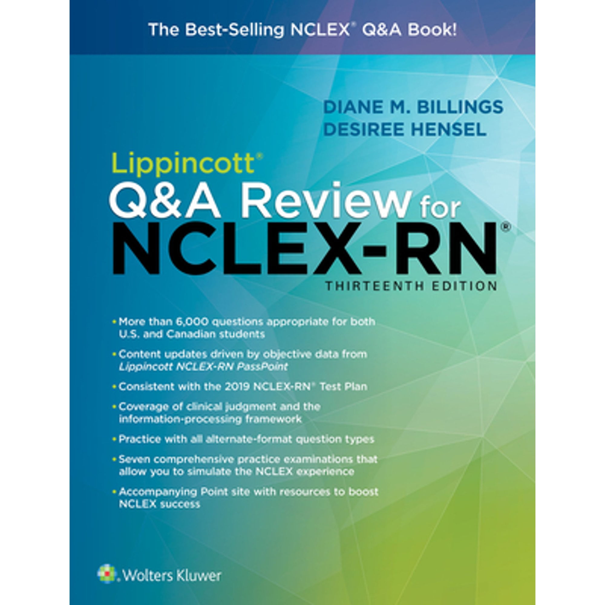 Pre-Owned Lippincott Q\u0026amp;A Review for NCLEX-RN (Lippincott's Review For NCLEX-RN), 9781975104665, 1975104668, Paperback, 13 edition