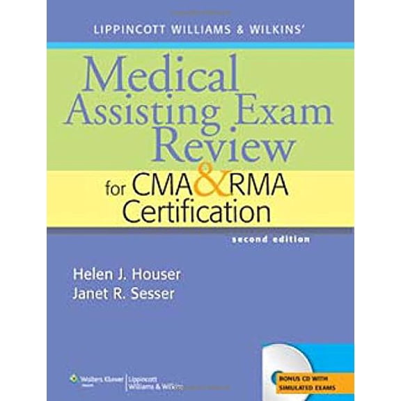 Pre-Owned Medical Assisting Exam Review for CMA and RMA Certification [With CDROM] (Paperback) 0781765358 9780781765350