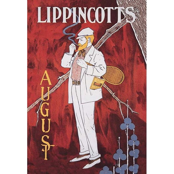 Lippincott's August Museum quality giclee print canvas wrap(20" x 30")