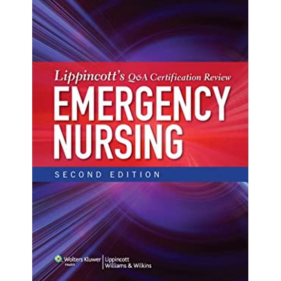 Pre-Owned Lippincott's Q&A Certification Review: Emergency Nursing (Paperback) 1451171994 9781451171990