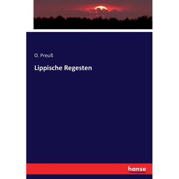 Lippische Regesten, (Paperback)