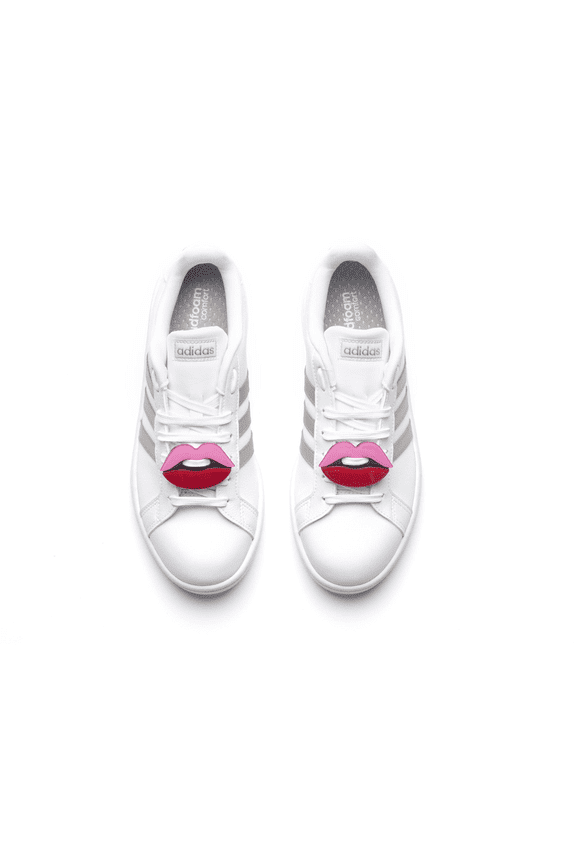 Lips Acrylic Shoe Charm