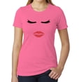 thumbnail image 1 of Lips & Lashes -Cool T-shirts for Woman, Feminist Shirts, 1 of 2